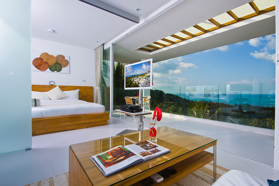Two bedroom ocean view penthouse suite
