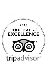 TripAdvisor Certificate of Excellence 2019 TripAdvisor Certificate of Excellence 2019
